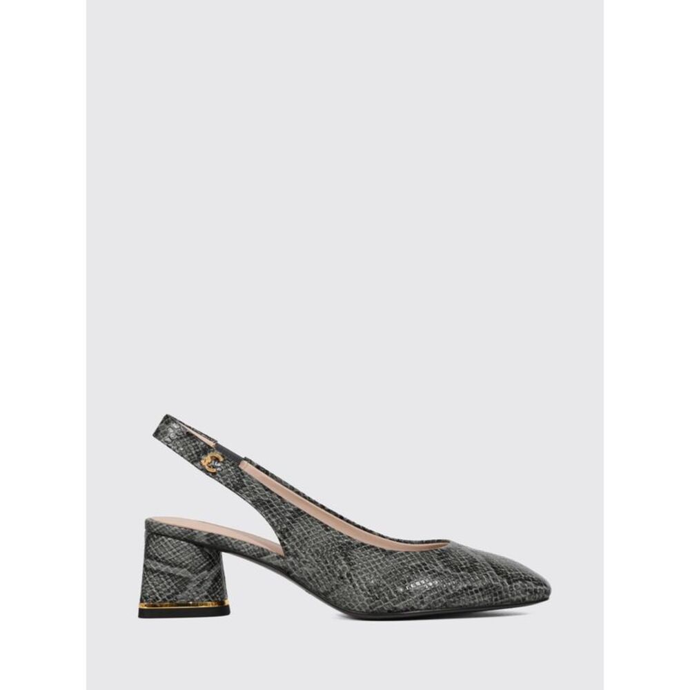 Coccinelle Women Python-Print Leather Slingbacks Coccinelle With A Medium Heel